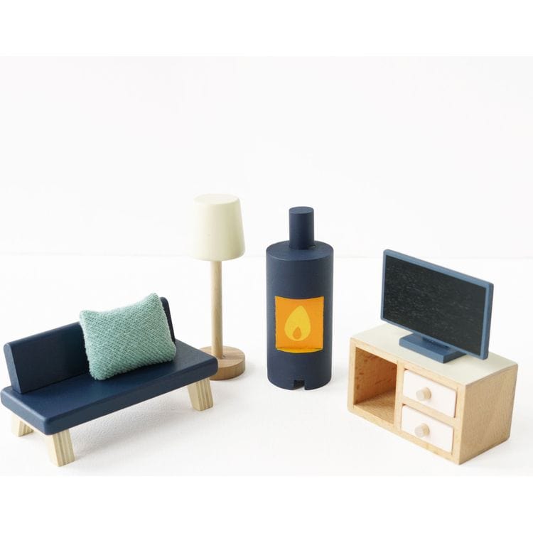 Complete Dollhouse Furniture Set - Image 6