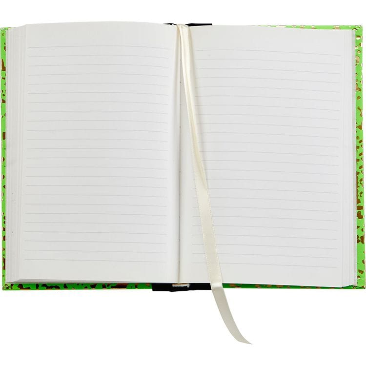 Composition Notebook in Neon Green/Gold Leather - Image 3
