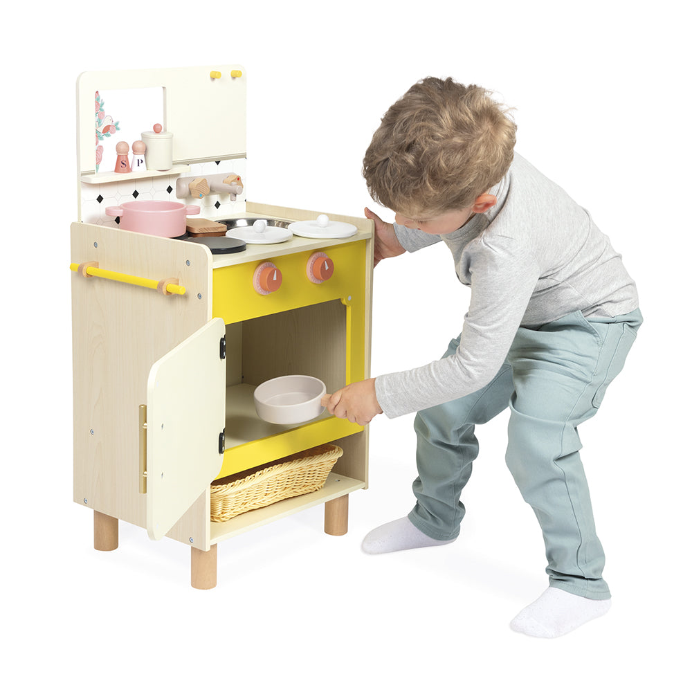 Cottage Chic Compact Cooker Kitchen - Image 3