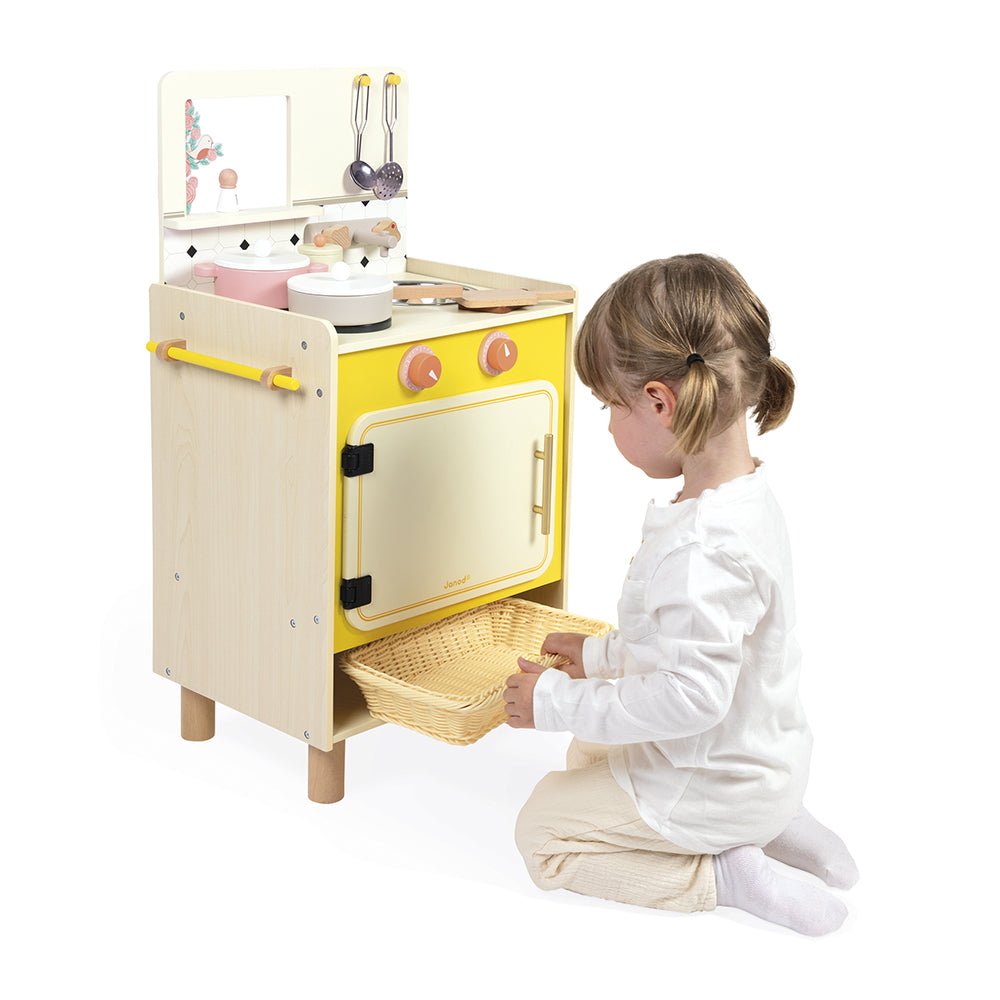Cottage Chic Compact Cooker Kitchen - Image 4