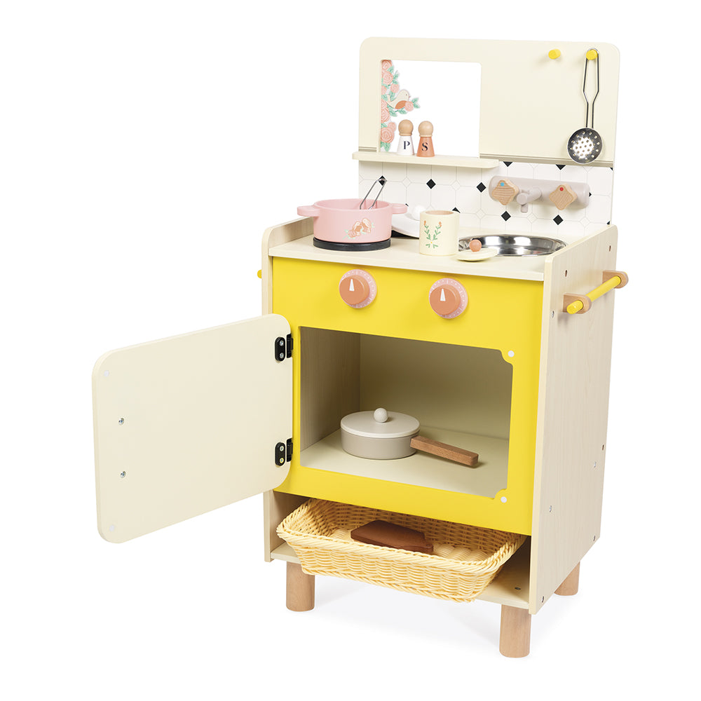 Cottage Chic Compact Cooker Kitchen - Image 6