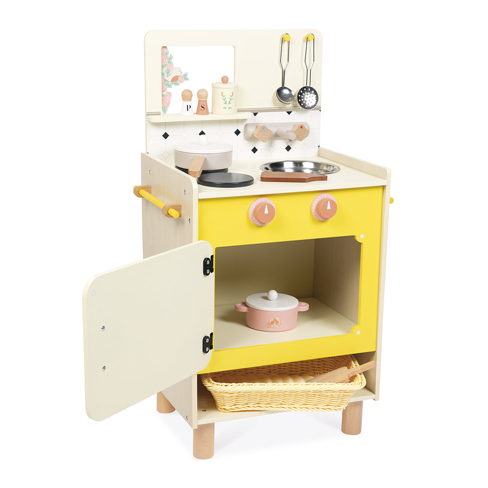 Cottage Chic Compact Cooker Kitchen - Image 7