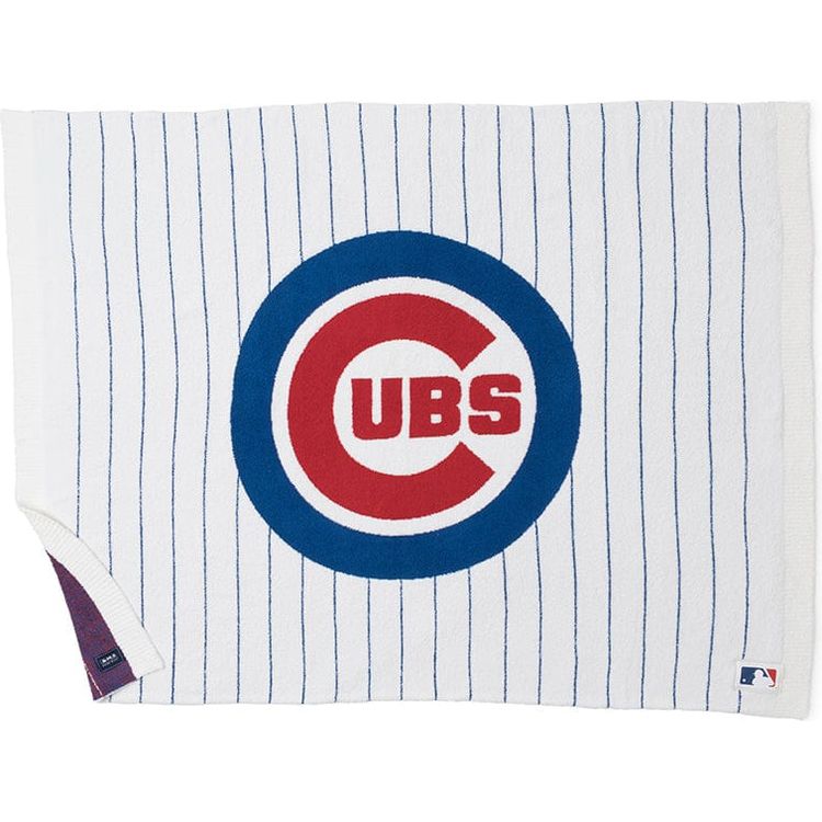 Alternative view of CozyChic Chicago Cubs Throw Blanket