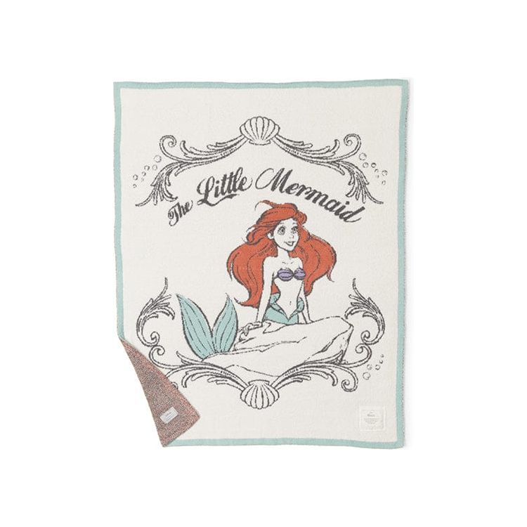 Alternative view of CozyChic Disney Ariel Blanket