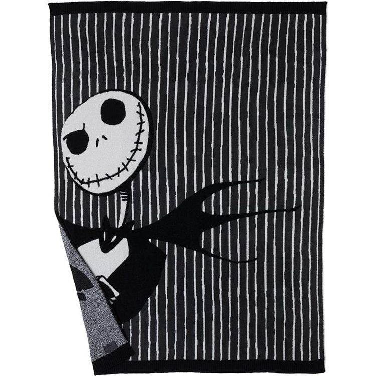 Alternative view of CozyChic Disney Jack Skellington Throw