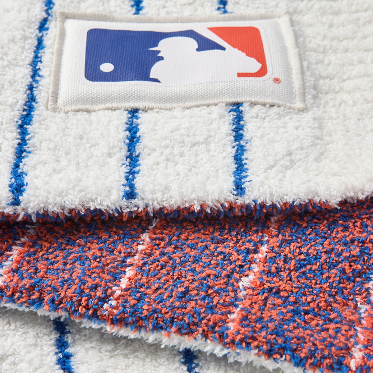 Alternative view of CozyChic New York Mets Stroller Blanket - 30"x40"