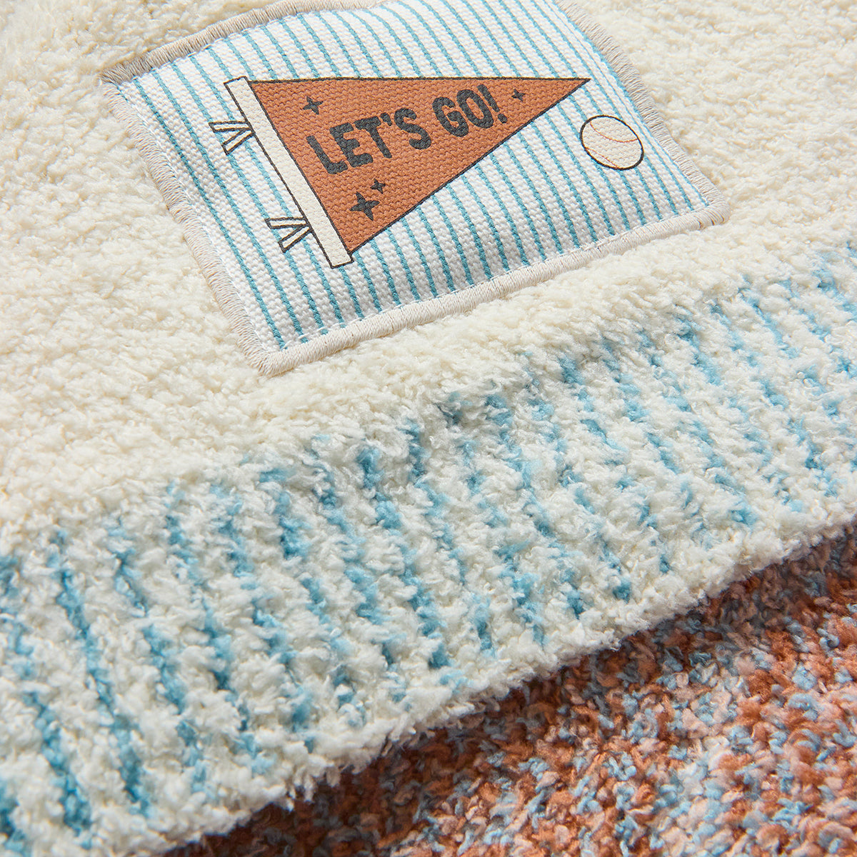 Alternative view of CozyChic Play Ball Stroller Blanket