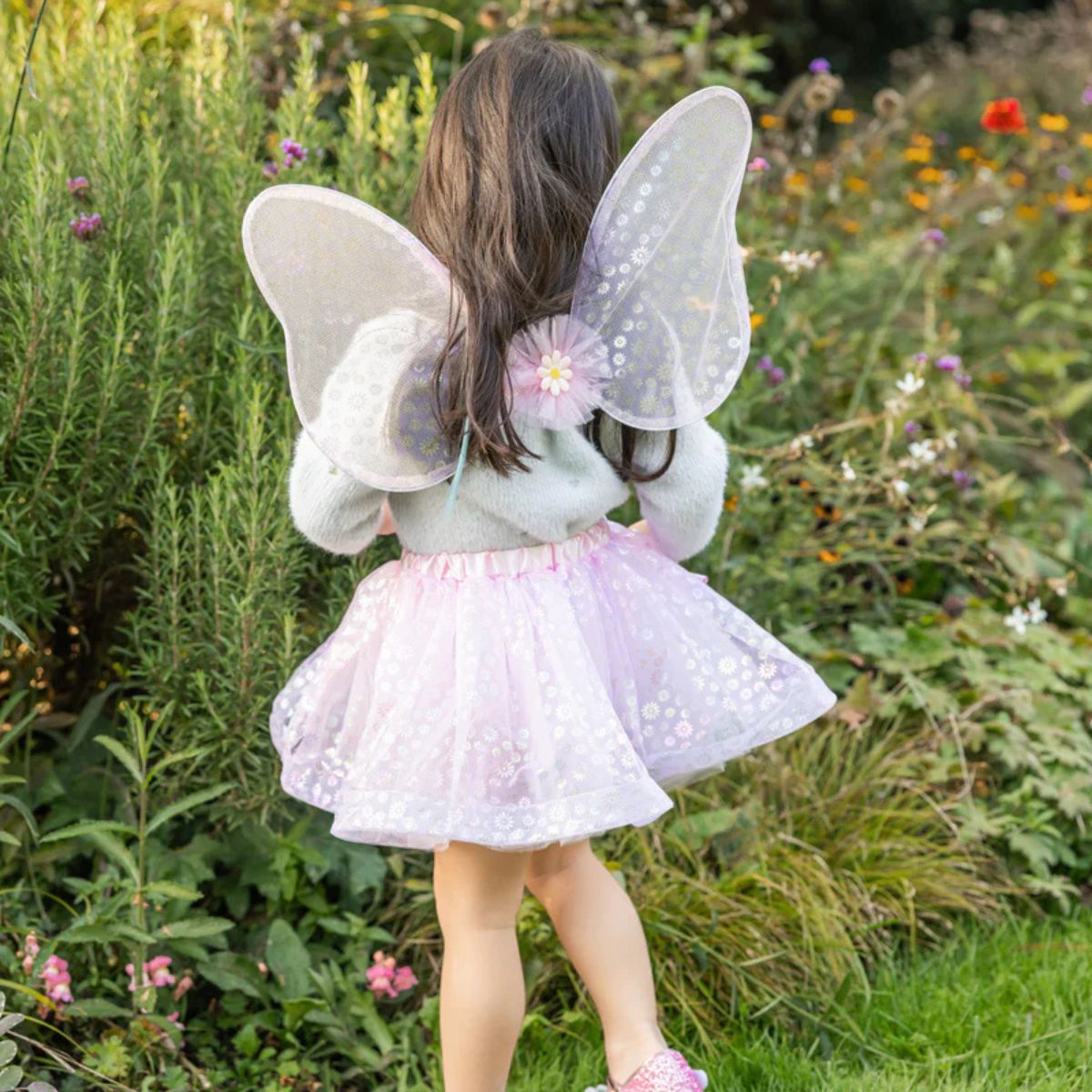 Crazy for Daisies Tutu, Wand & Wing Set - Size 4-6 Years - Image 3