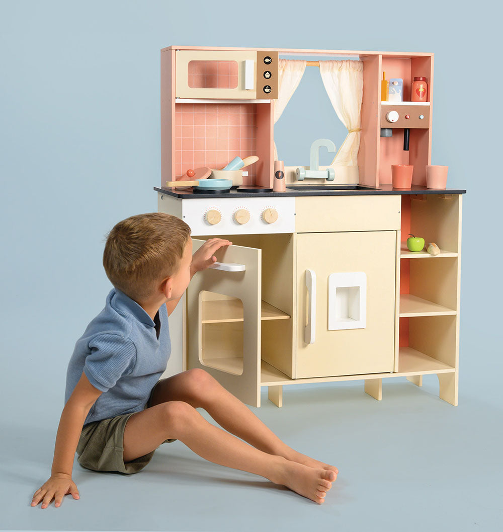 Alternative view of Cream Play Kitchen