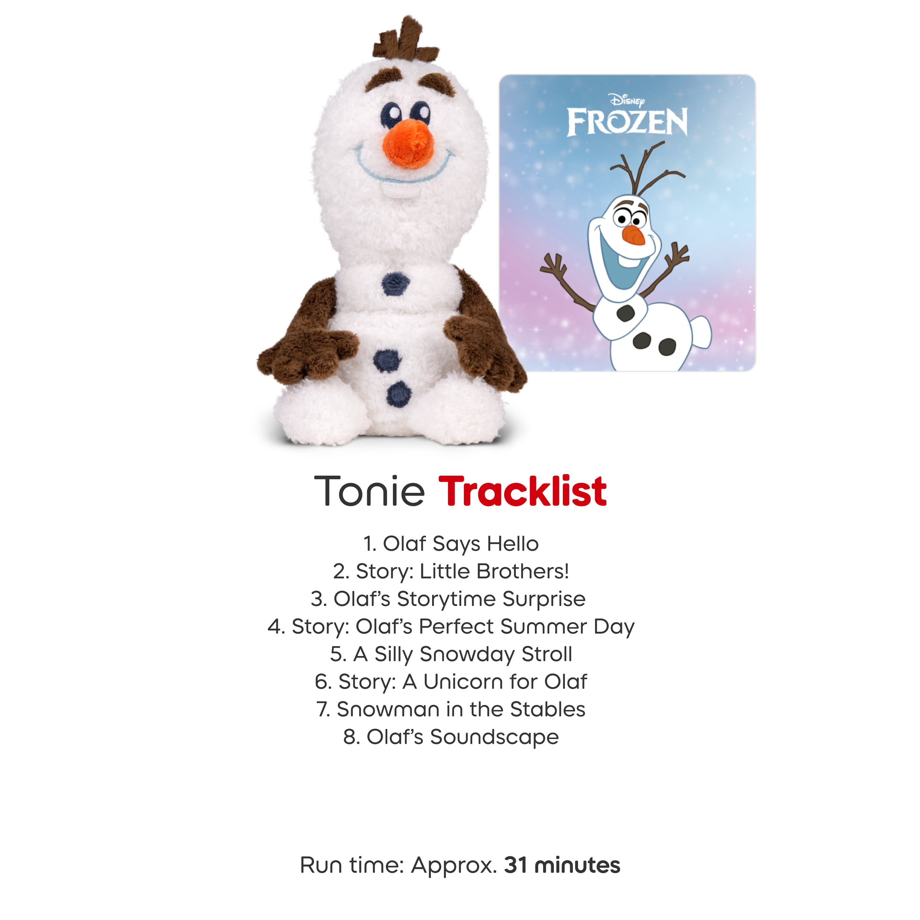 Cuddle Tonies: Disney Olaf - Image 3