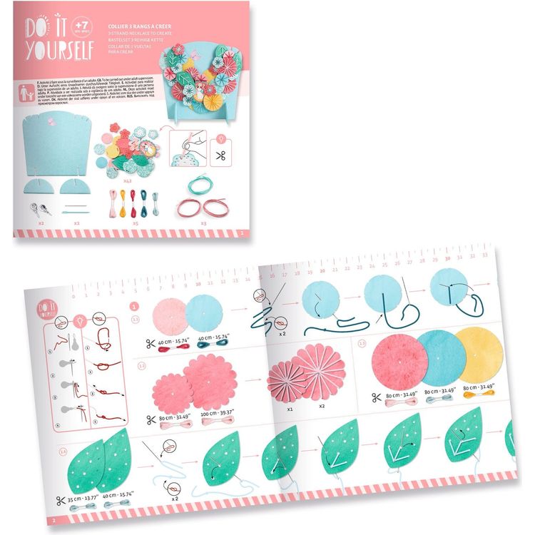 DIY Flora Necklace Craft Kit - Image 5