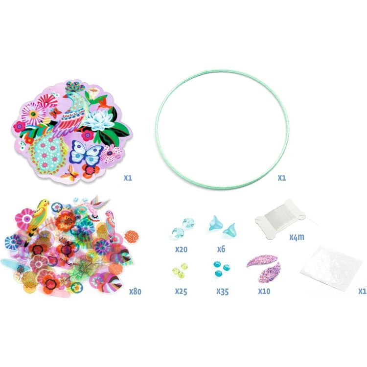 Alternative view of DIY Paradise Bird Suncatcher Making Kit