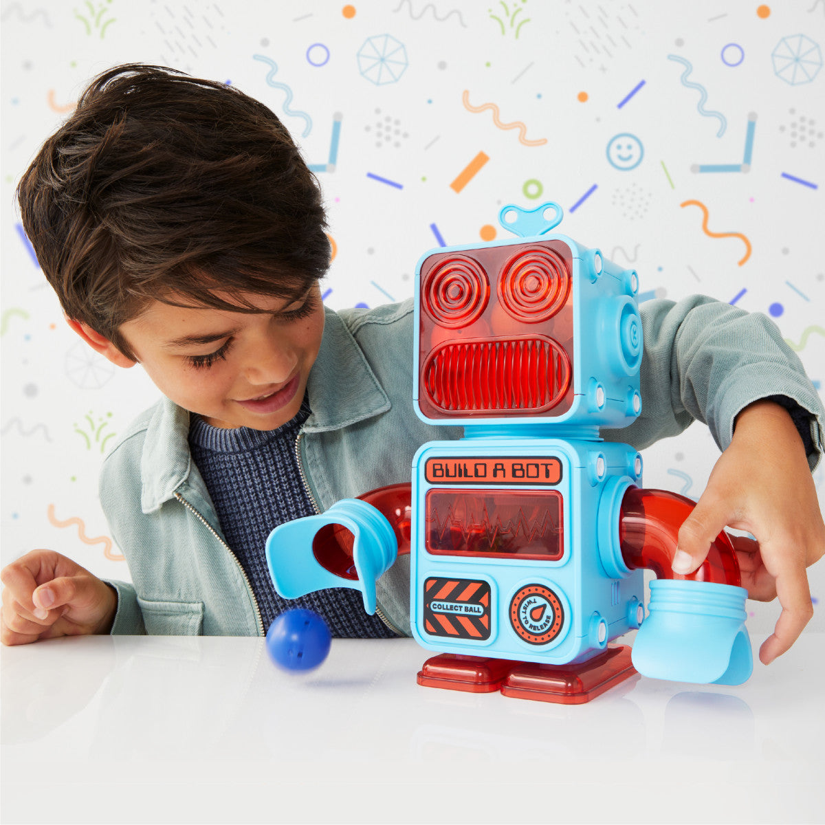 Alternative view of DIY Prize-Pod Robot 52-Piece Retro Vending Machine Build Kit