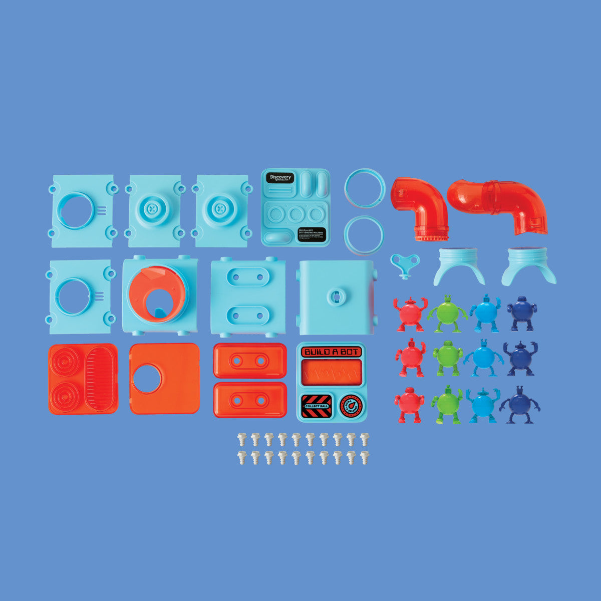 DIY Prize-Pod Robot 52-Piece Retro Vending Machine Build Kit - Image 6