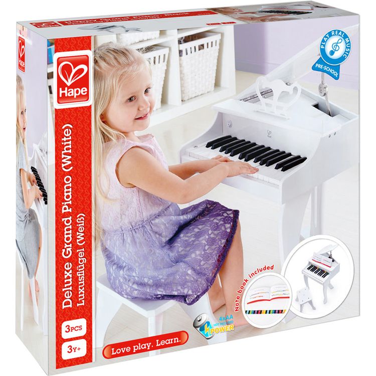 Deluxe Grand Piano - White - Image 3