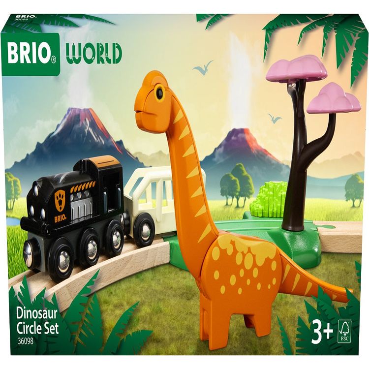 Alternative view of Dinosaur Circle Train Set