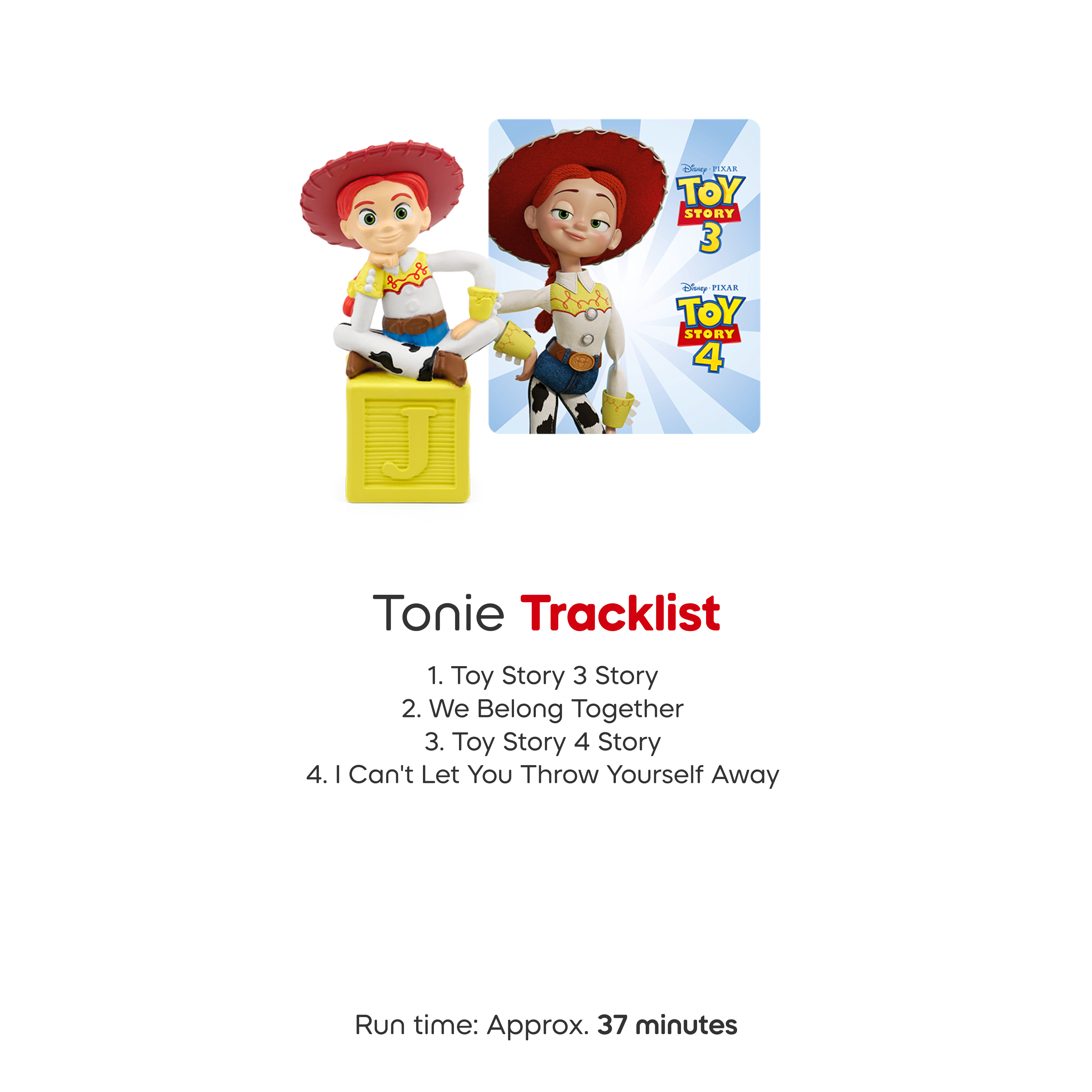 Disney & Pixar Toy Story 3 & 4: Jessie Tonie - Image 6