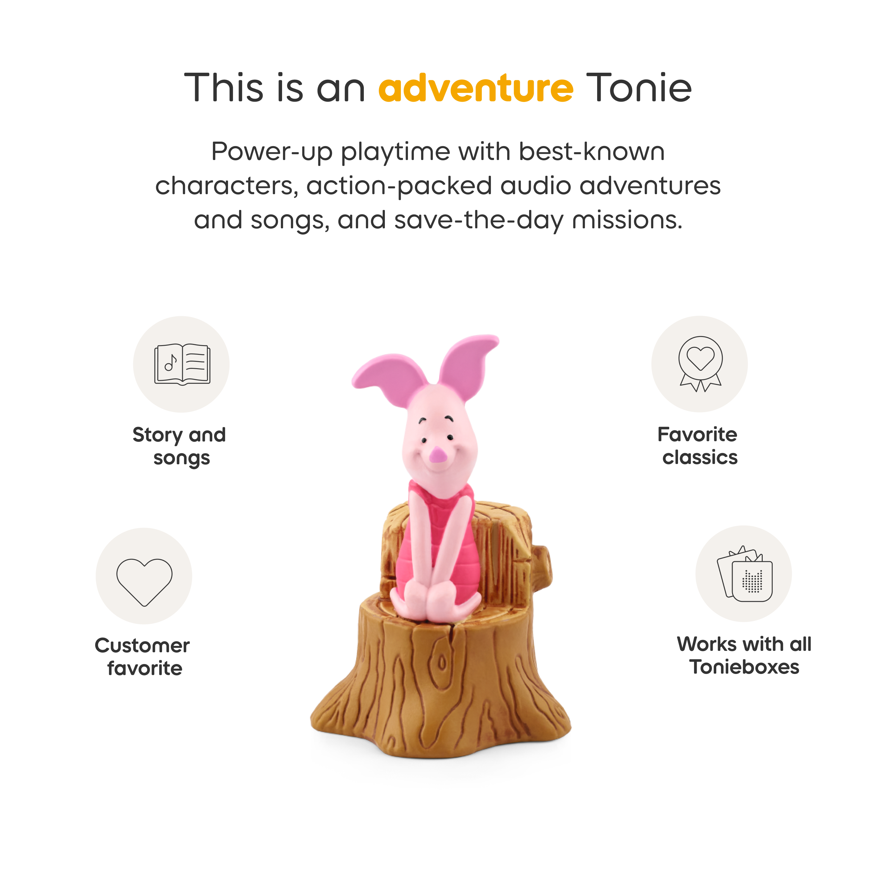 Alternative view of Disney Winnie the Pooh: Piglet Tonie