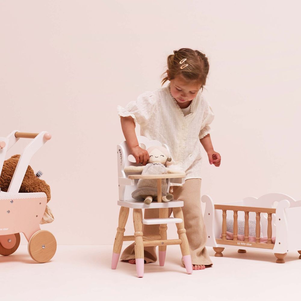 Alternative view of Doll Wooden High Chair