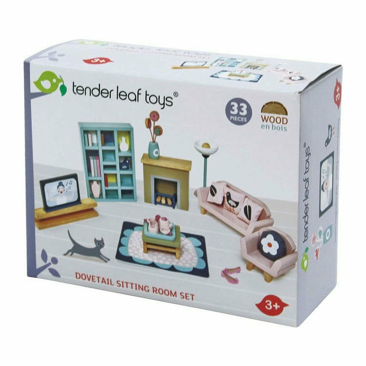Alternative view of Dollhouse Sitting Room Furniture