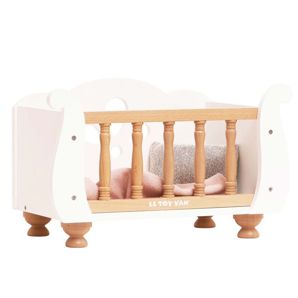 Dolls Wooden Cot - Image 6