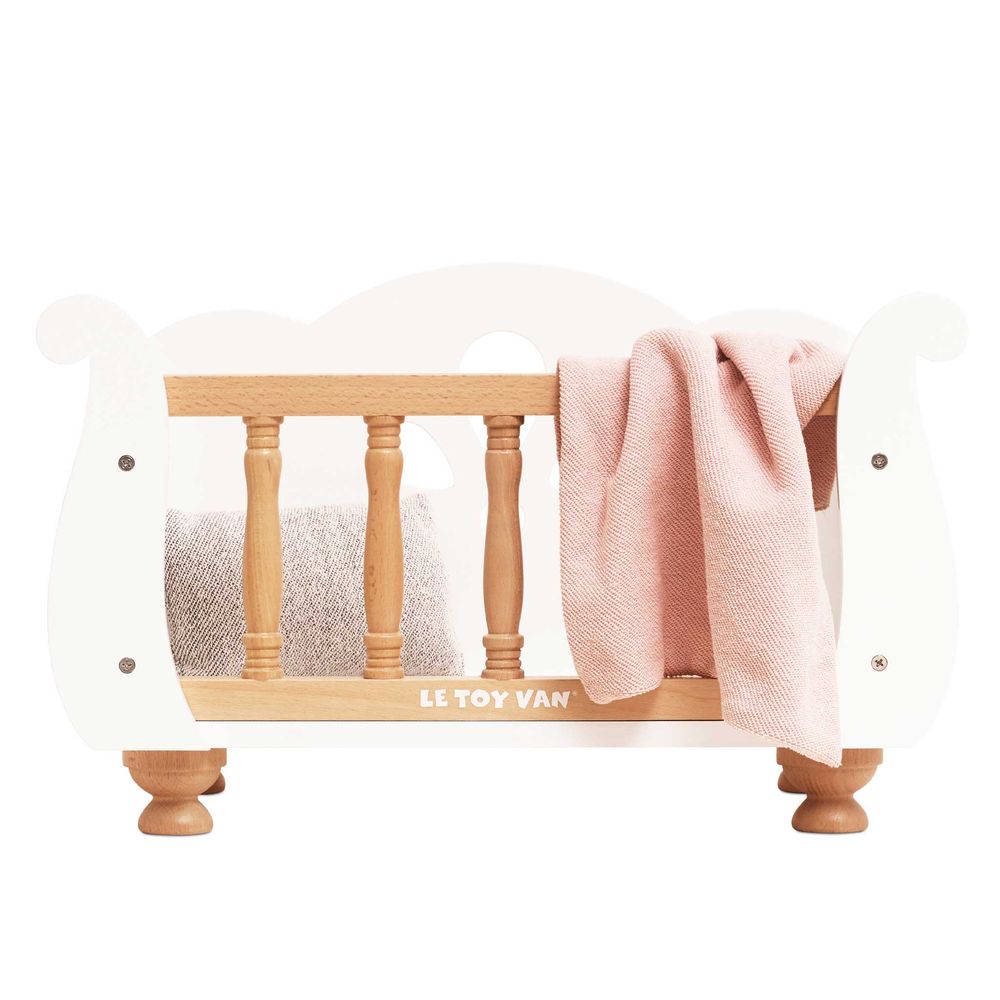 Dolls Wooden Cot - Image 7