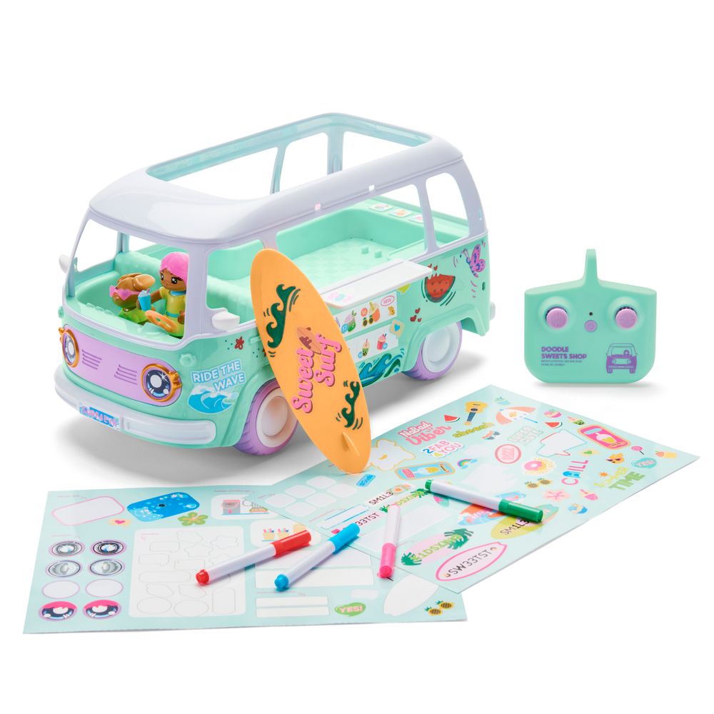 Doodle Sweets Shop Customizable RC Van