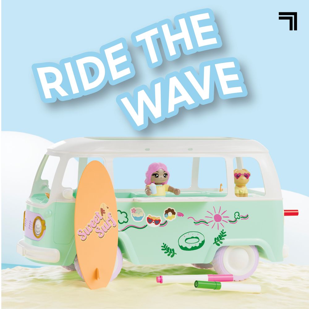 Doodle Sweets Shop Customizable RC Van - Image 4