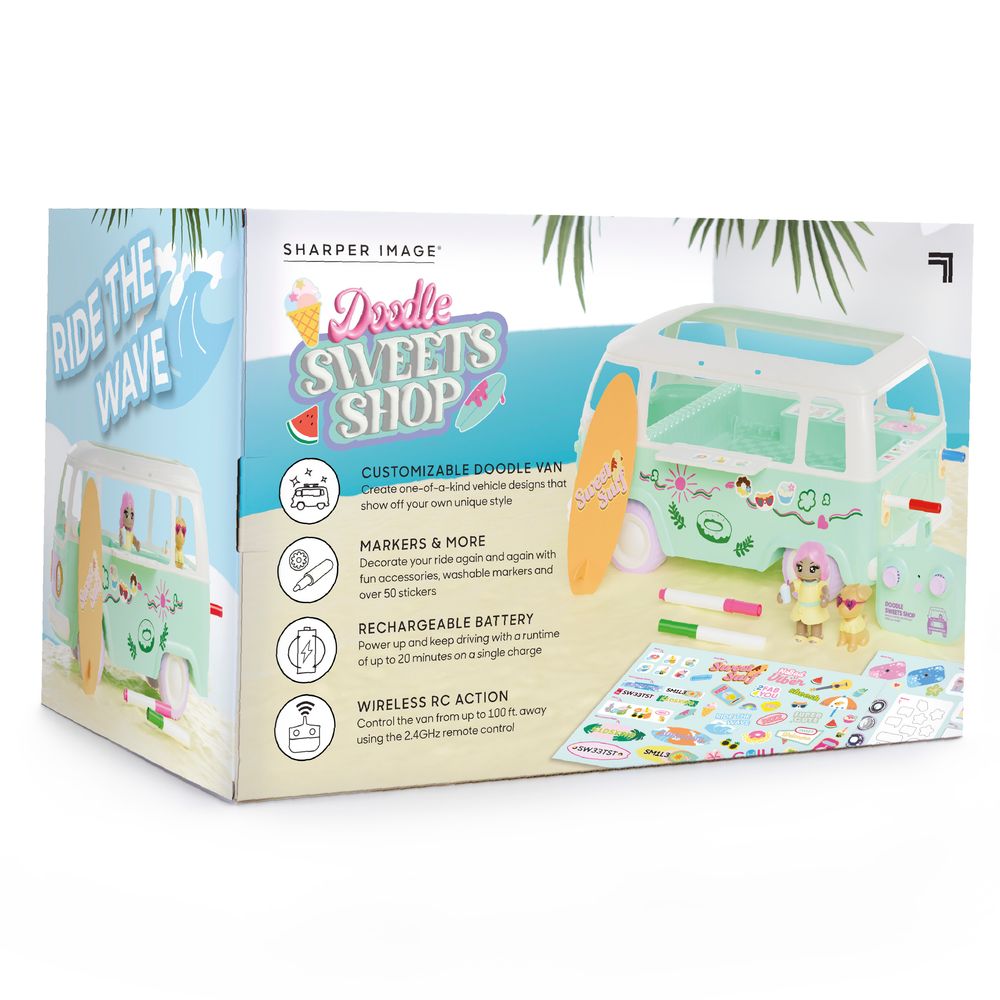 Doodle Sweets Shop Customizable RC Van - Image 9