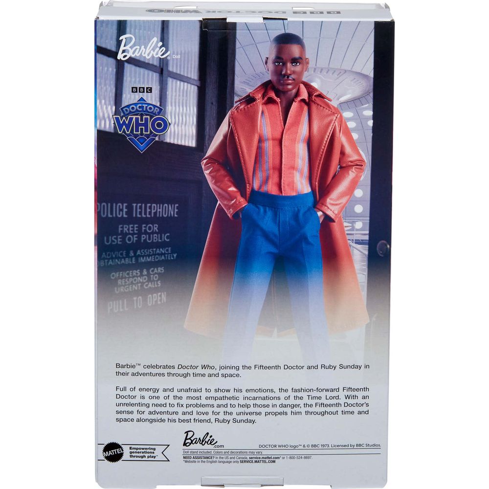 Dr. Who Barbie The Fifteenth Doctor Barbie Doll - Image 9