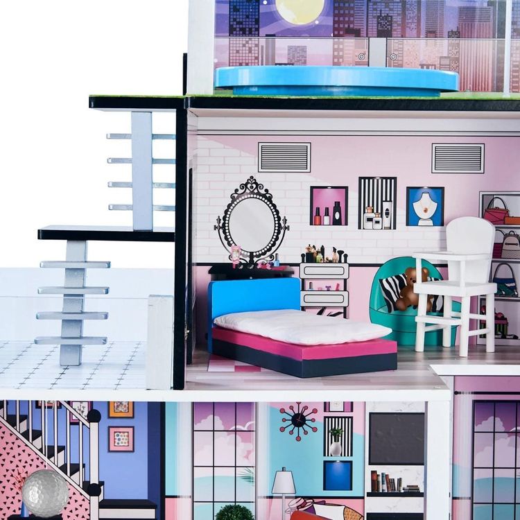 Dreamland Barcelona Dollhouse - Turquoise/Black - Image 6