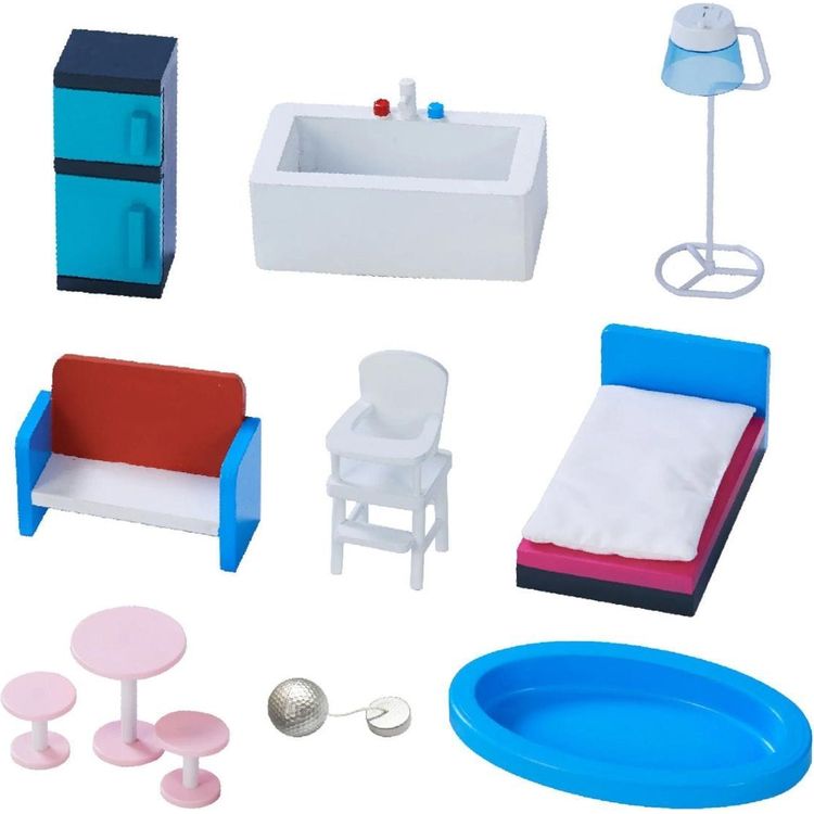 Dreamland Barcelona Dollhouse - Turquoise/Black - Image 4