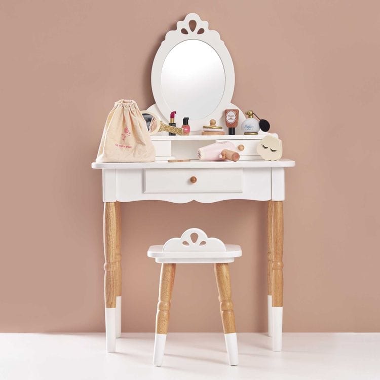 Dressing-up Vanity Table & Stool - Image 4