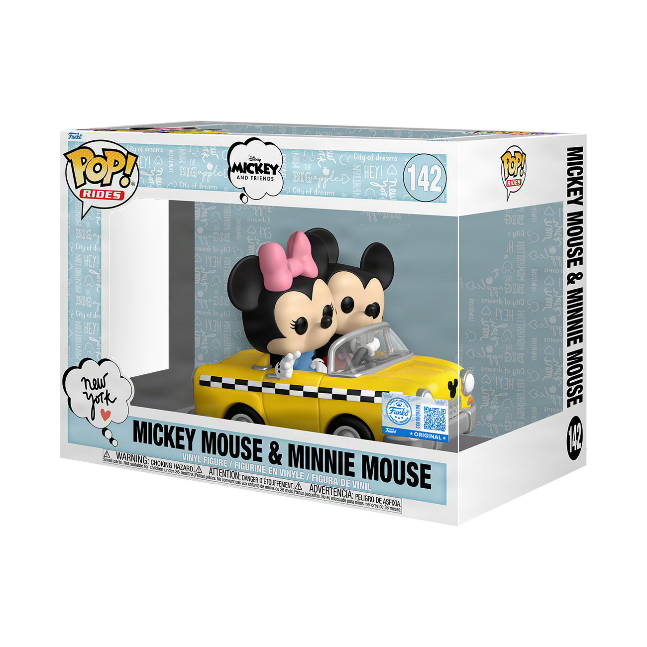 Exclusive Pop! Rides Super Deluxe Mickey Mouse & Minnie Mouse