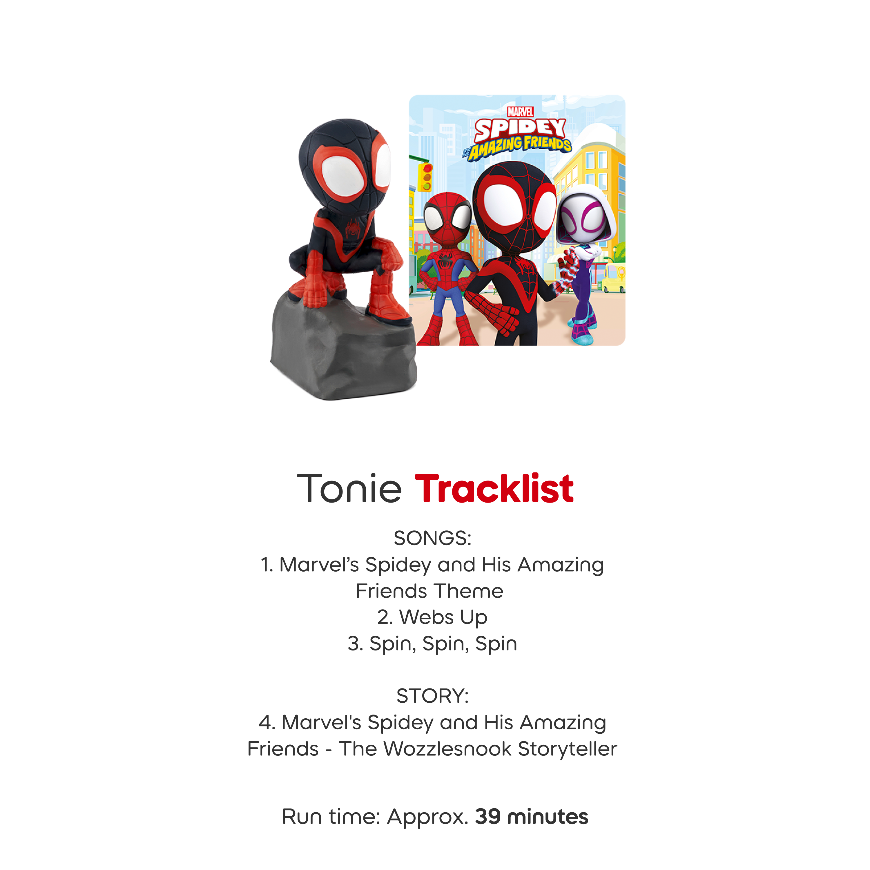 Exclusive Toniebox 2 Spidey & Friends Bundle: Sunset Red - Image 7