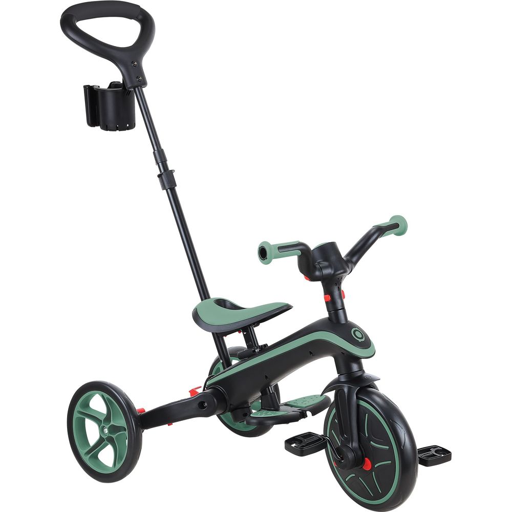 Explorer Foldable Trike 4 in 1 - Olive - Image 4