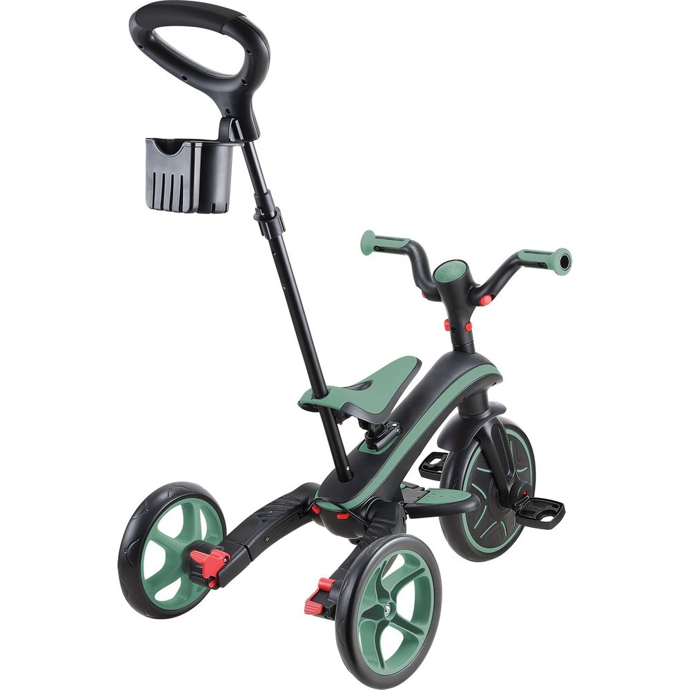 Explorer Foldable Trike 4 in 1 - Olive - Image 6
