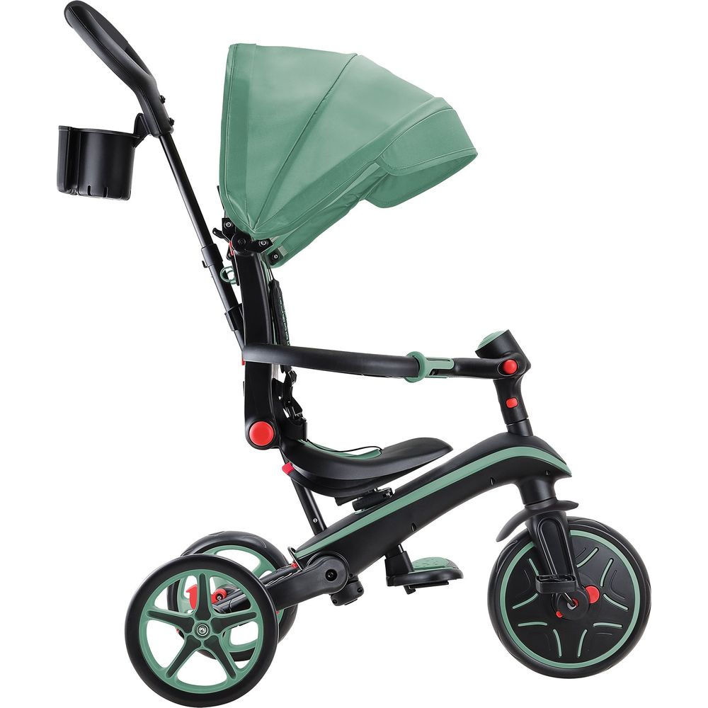 Explorer Foldable Trike 4 in 1 - Olive - Image 7