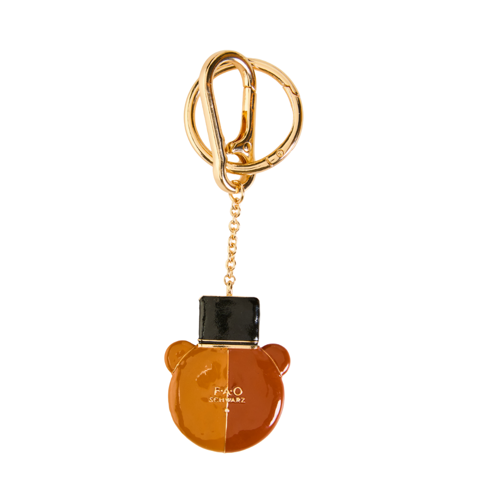 Alternative view of FAO Bear Keychain