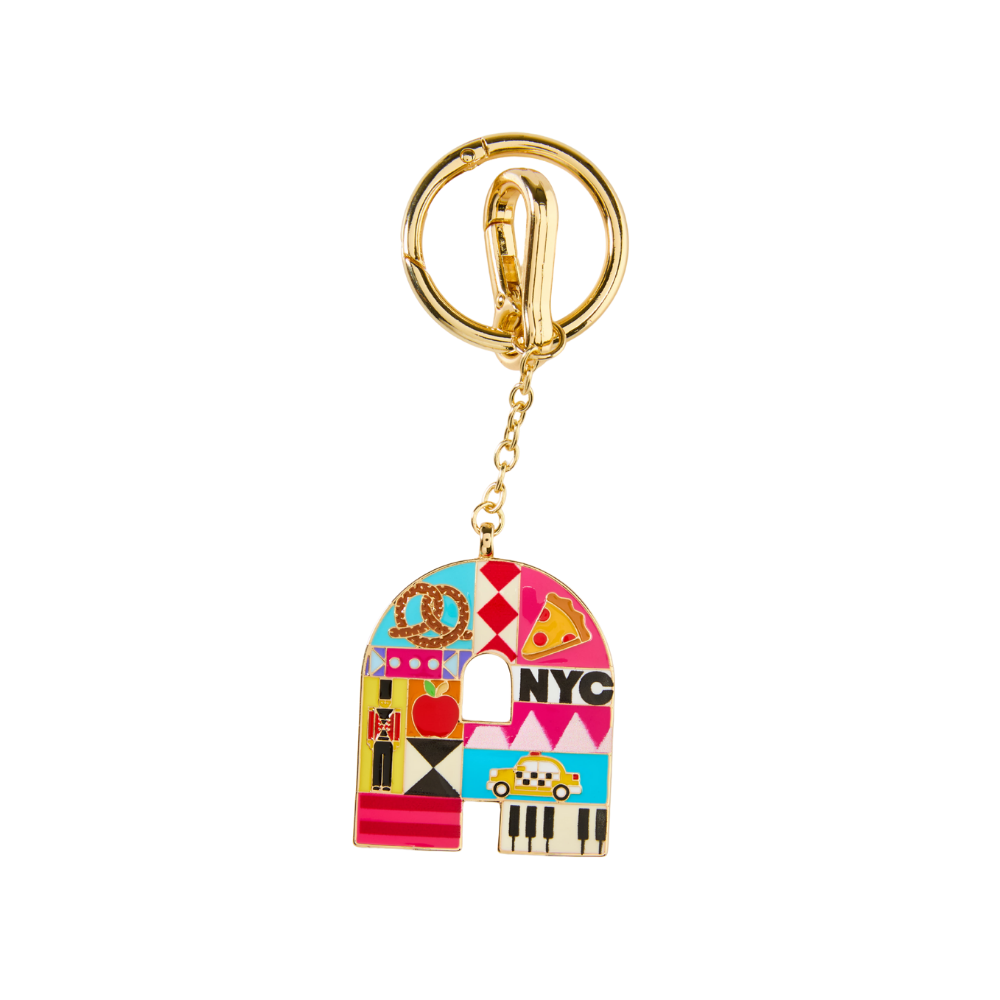 FAO Initial Keychain - A