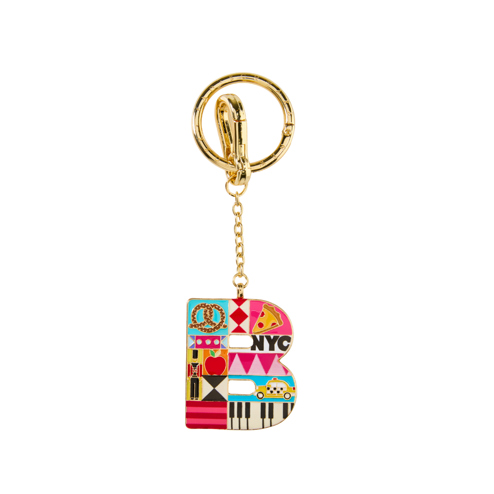 FAO Initial Keychain - B