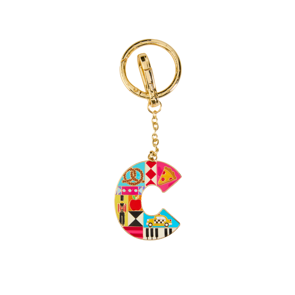 FAO Initial Keychain - C