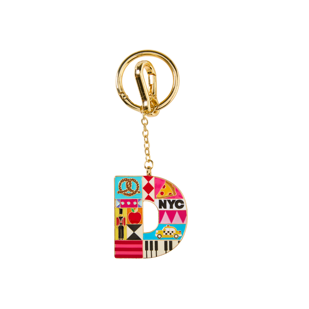 FAO Initial Keychain - D