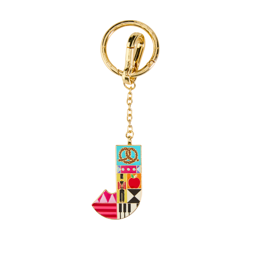 FAO Initial Keychain - J