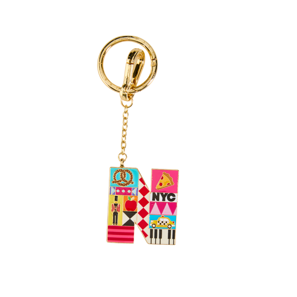 FAO Initial Keychain - N