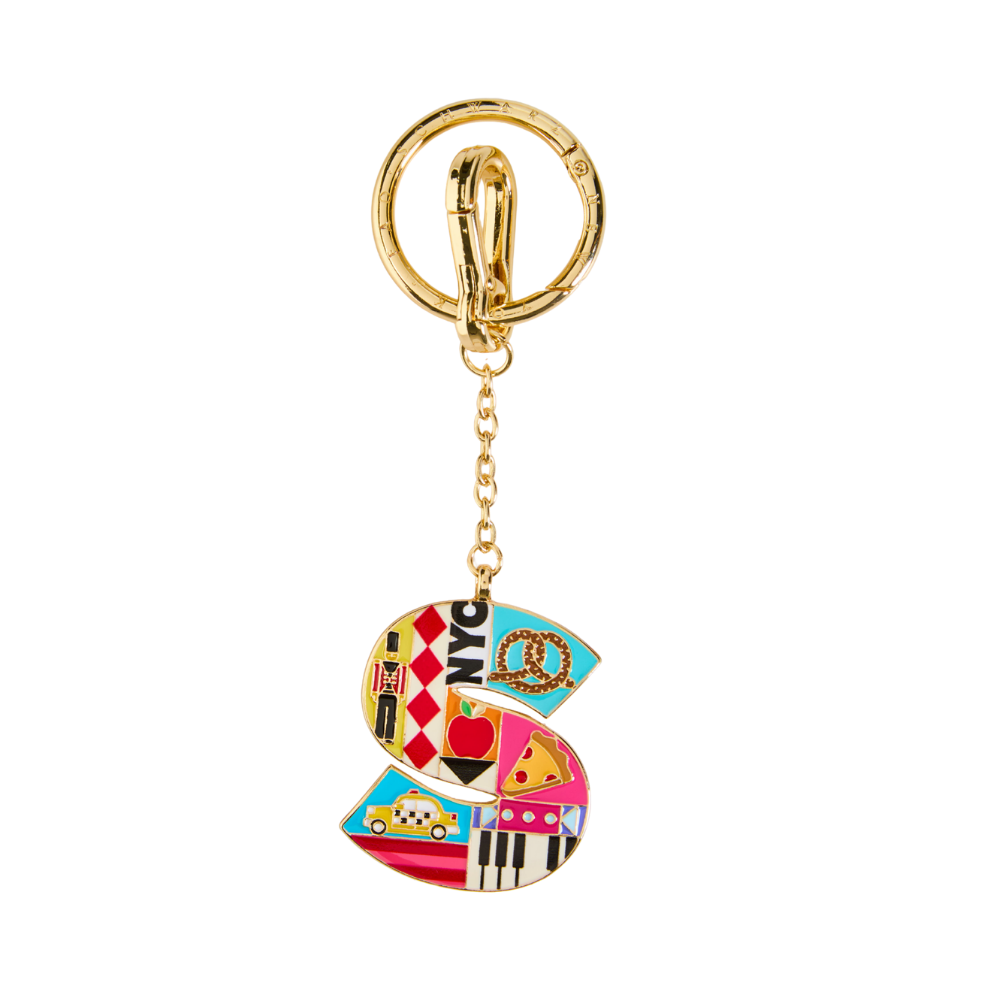 FAO Initial Keychain - S