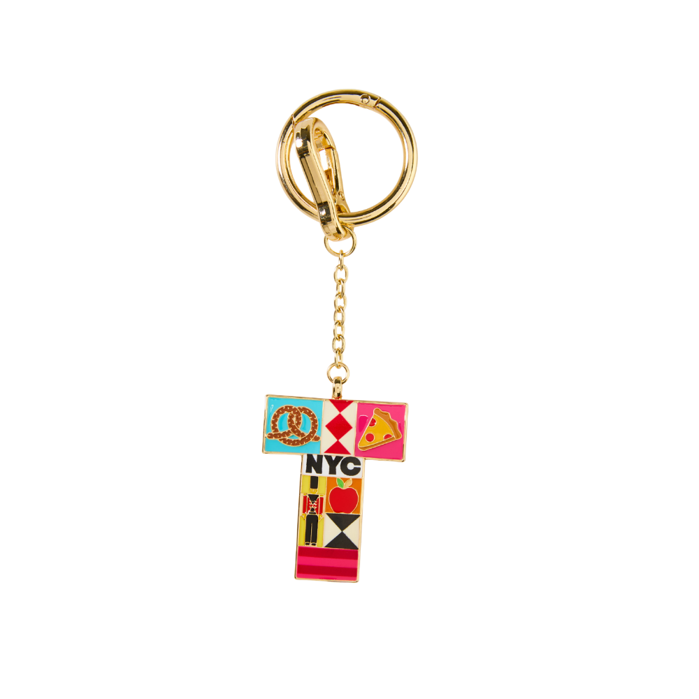 FAO Initial Keychain - T