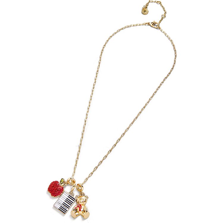 Alternative view of FAO Schwarz Red Pouch with Jewelry Set