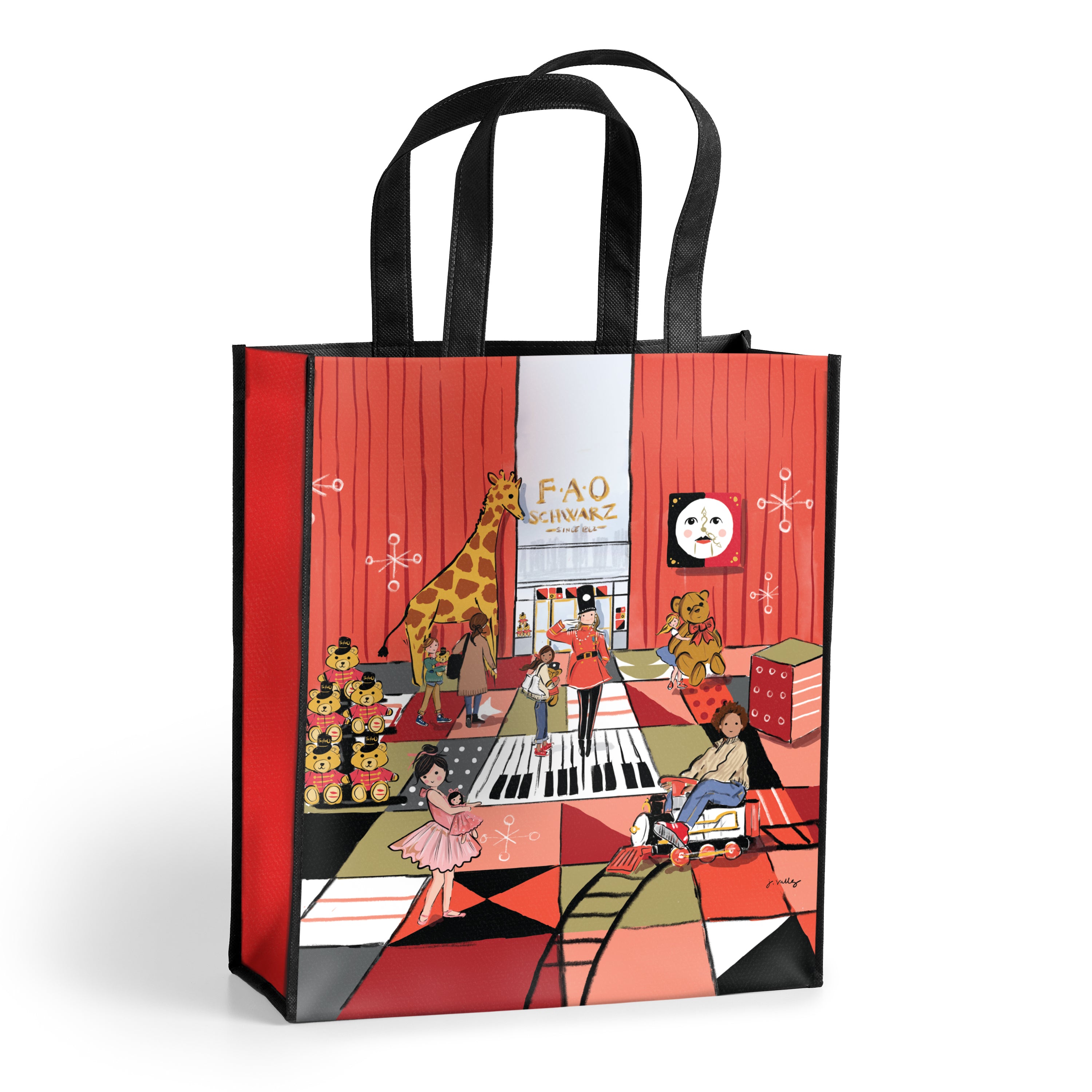 Alternative view of FAO Schwarz Reusable Tote Bag