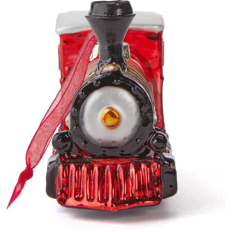 Alternative view of FAO Schwarz Train Glass Ornament